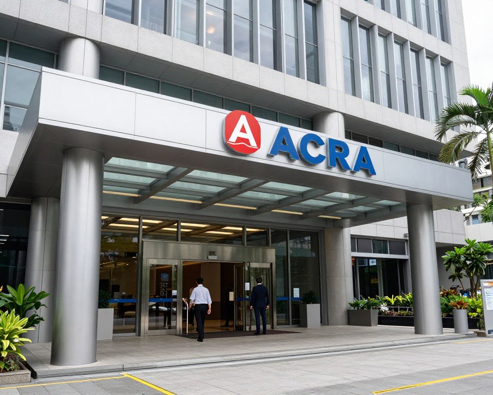 ACRA office entrance and registered office address requirements signage in Singapore
